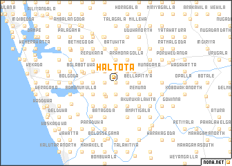 map of Haltota