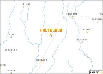 map of Haltugaon
