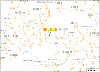 map of Haluge