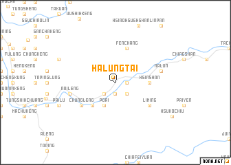 map of Ha-lung-t\