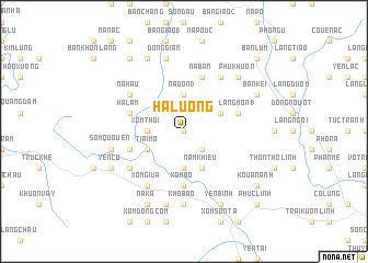 map of Hạ Lương