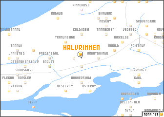 map of Halvrimmen