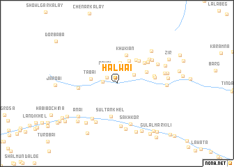 map of Halwai