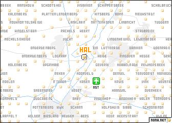 map of Hal