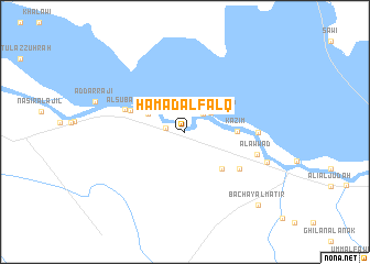 map of Ḩamad al Falq