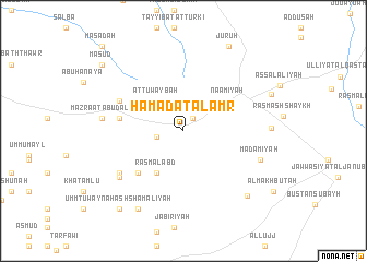 map of Ḩamādat al ‘Amr