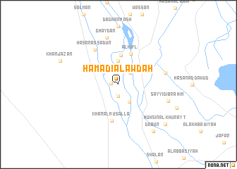 map of Ḩamādī al ‘Awdah