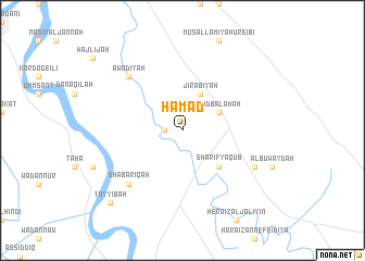 map of Ḩamad