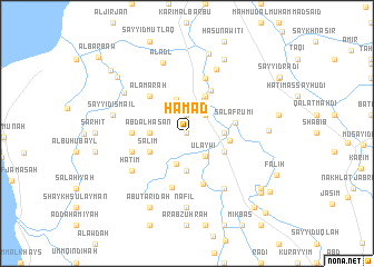 map of Ḩamad