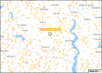 map of Hamaesŏng