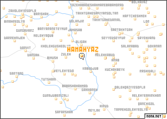 map of HamahYaz