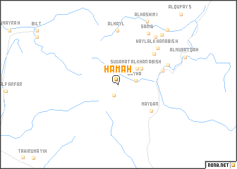 map of Hāmah