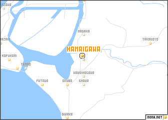 map of Hamaigawa