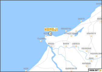 map of Hamaji