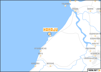 map of Hamajū