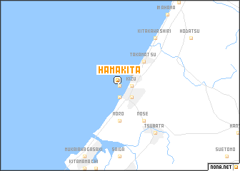 map of Hamakita