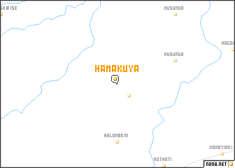 map of Hamakuya