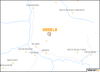 map of Hamala