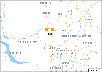 map of Hamal