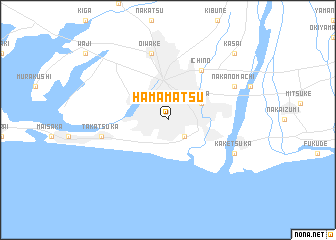 map of Hamamatsu