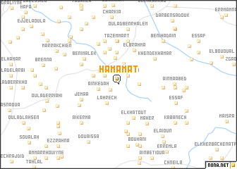 map of Hamamat