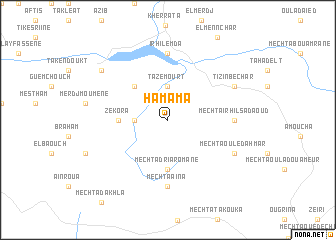 map of Hamama