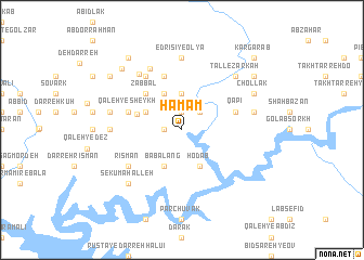 map of Ḩamām