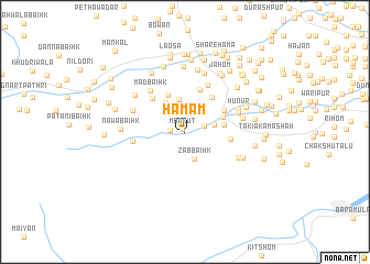 map of Hamām