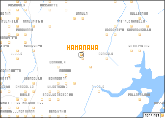 map of Hamanawa