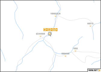map of Hamano