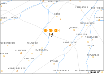 map of Hamāria