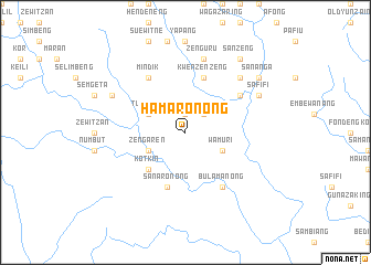 map of Hamaronong