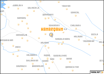 map of Hamar Qawm