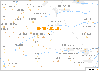 map of Hamarqışlaq