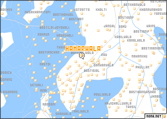 map of Hamarwāla