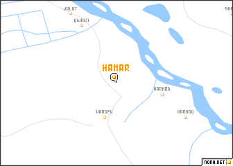 map of Hamar