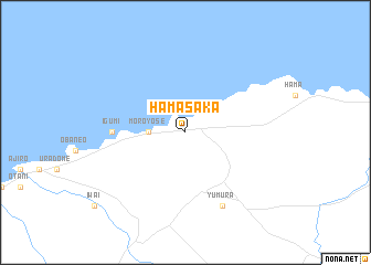 map of Hamasaka