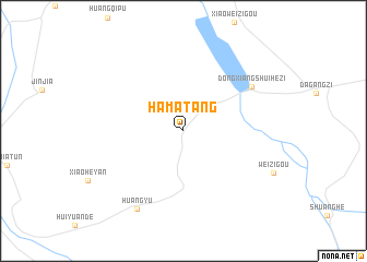 map of Hamatang