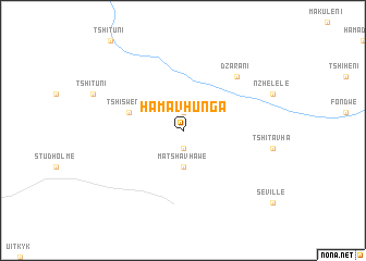 map of Ha-Mavhunga