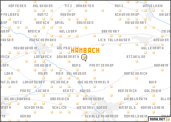 map of Hambach