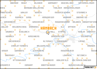 map of Hambach