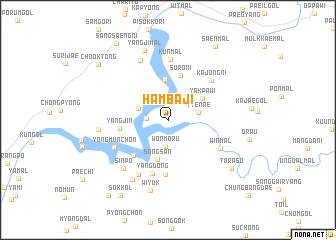 map of Hambaji