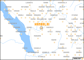 map of Hambalai
