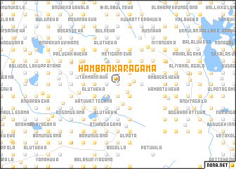 map of Hambankaragama