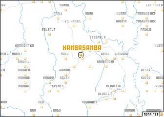 map of Hambasamba