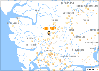 map of Hambas