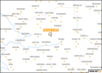 map of Hambawi