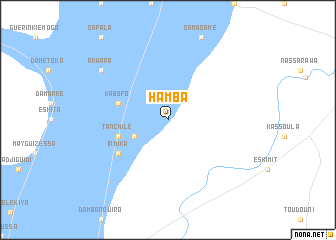 map of Hamba