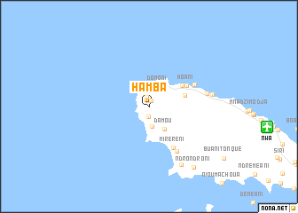 map of Hamba