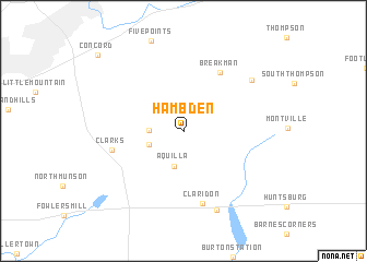 map of Hambden